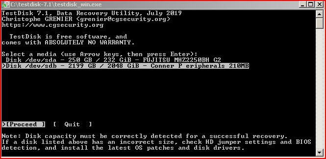 Conner CFS210A_Master_TestDisk.JPG